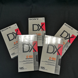 Видеокассета Sony DX E-180 Dynamicron, в упаковке, чистая. Цена за 1 шт.
